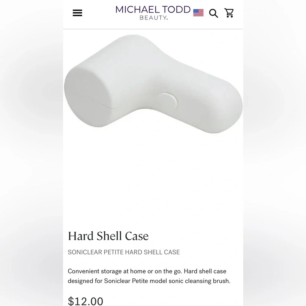 Michael Todd Soniclear Petite Charging Cradle And Travel Case Set - Picture 5 of 6